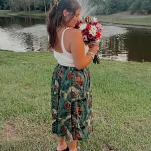 Vintage Women's Cheetah Print Skirt
